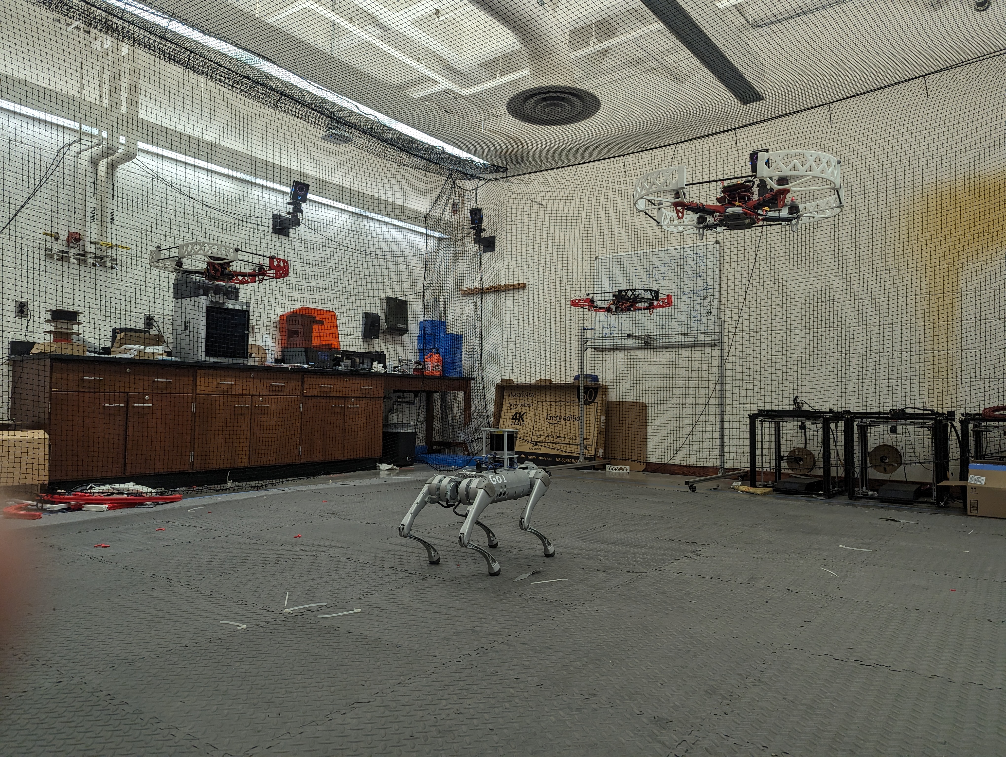 Heterogenous Robot Coordination